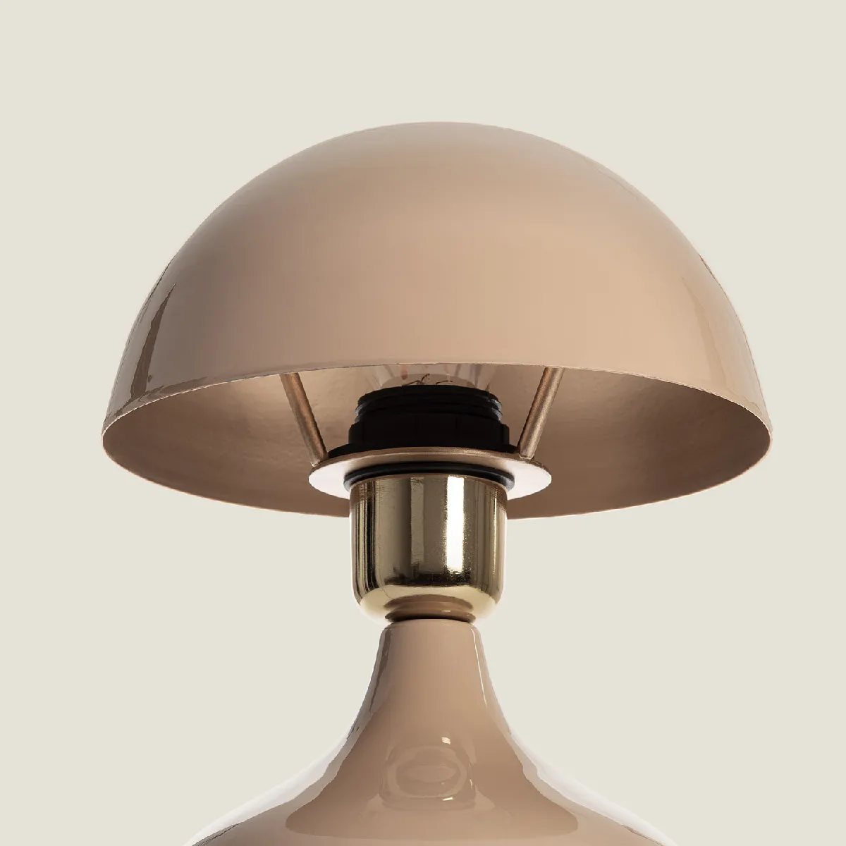 Ledkia Lampe à Poser Krish Beige
