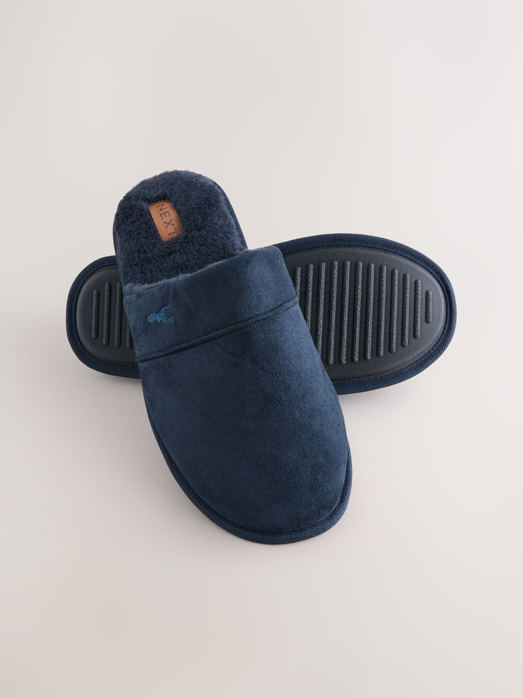 Marineblauw - Pantoffelmuiltjes