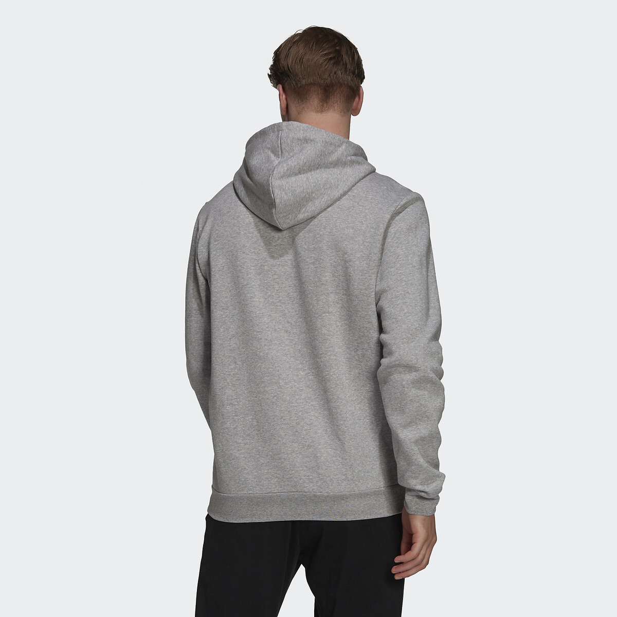 ADIDAS ROUPAS ESPORTIVAS<br>Moletom com capuz e logo pequeno