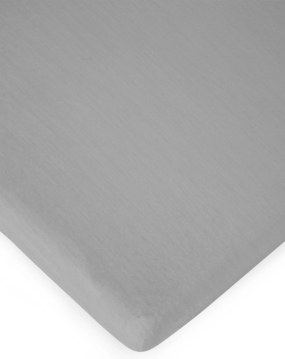 Spannbettlaken BABYBETT (70x140) in grau
