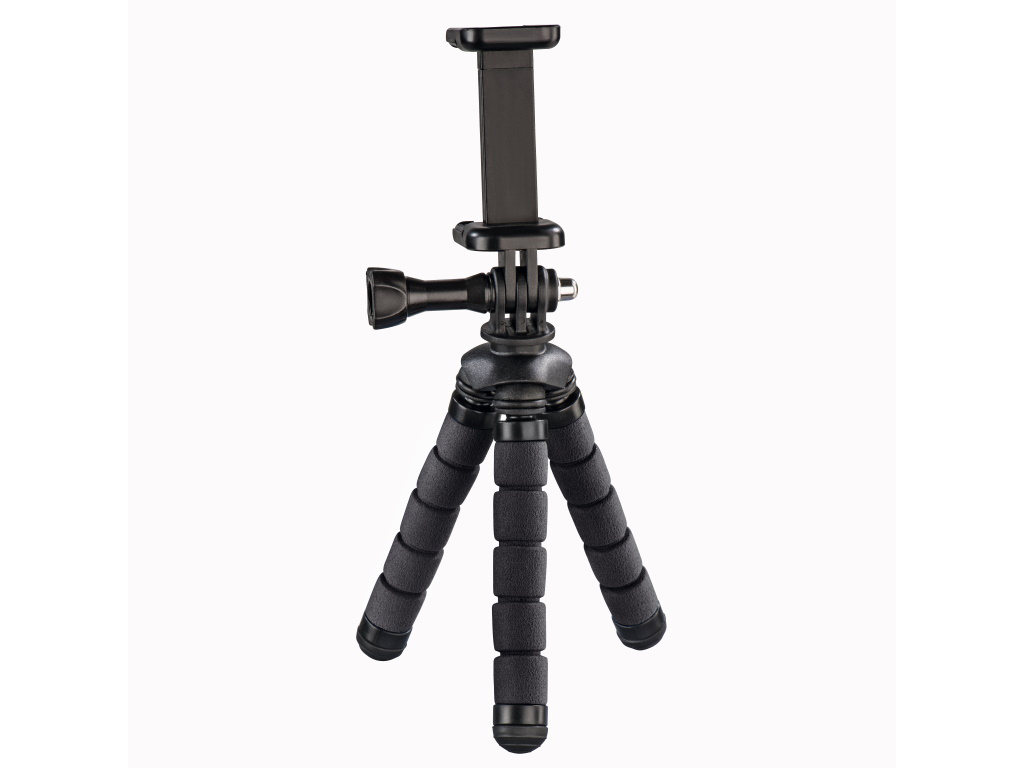 MINI TRIPÉ HAMA FLEX S 14 PRETO