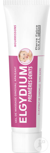 Oral Care Elgydium Baby Gel Premières Dents Bébé & Nourrisson Gel De Massage Gingival Apaisant 15ml