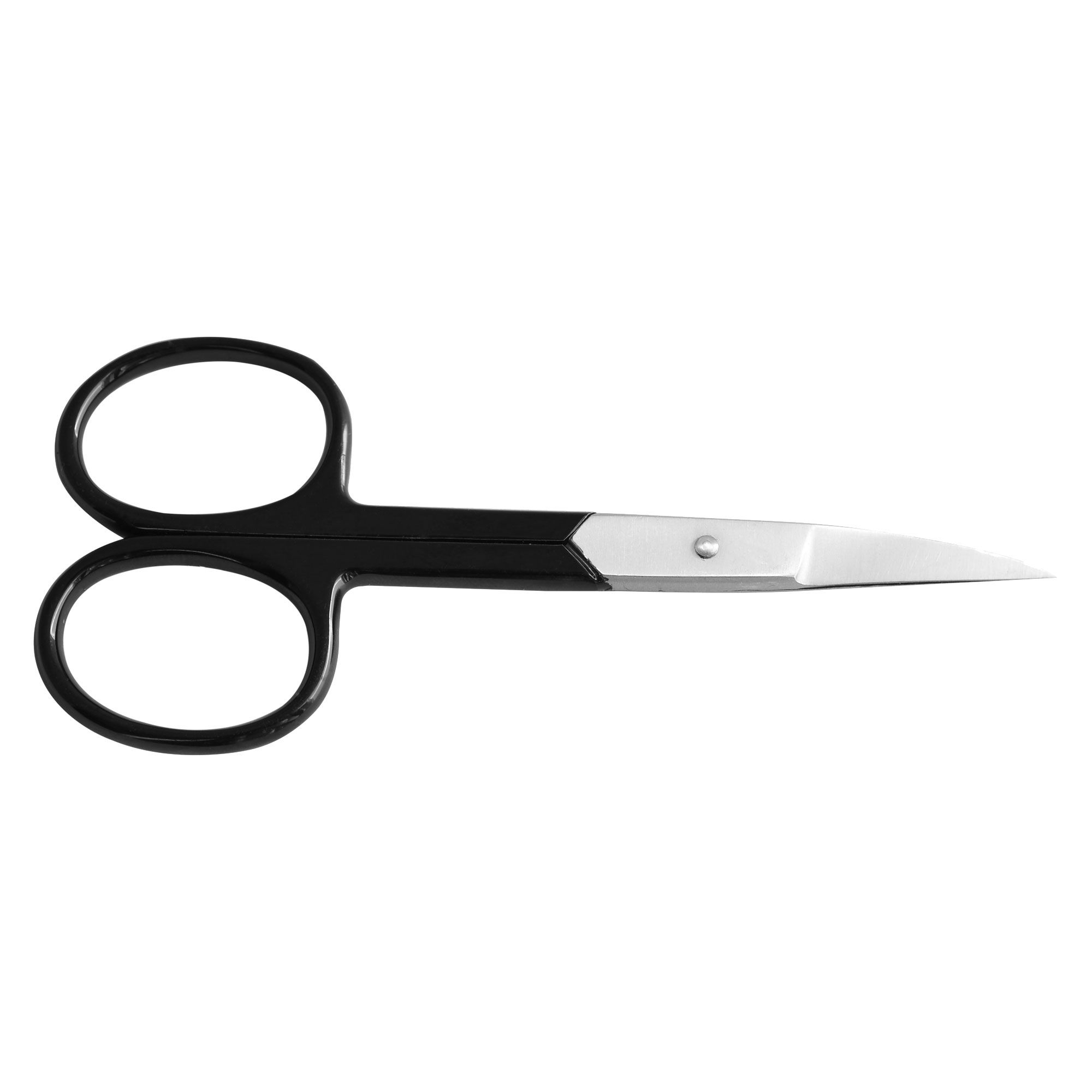 K-Pro Nagelschere Gebogen Spitz Scharf Edelstahl, rostfrei (Schwarz)