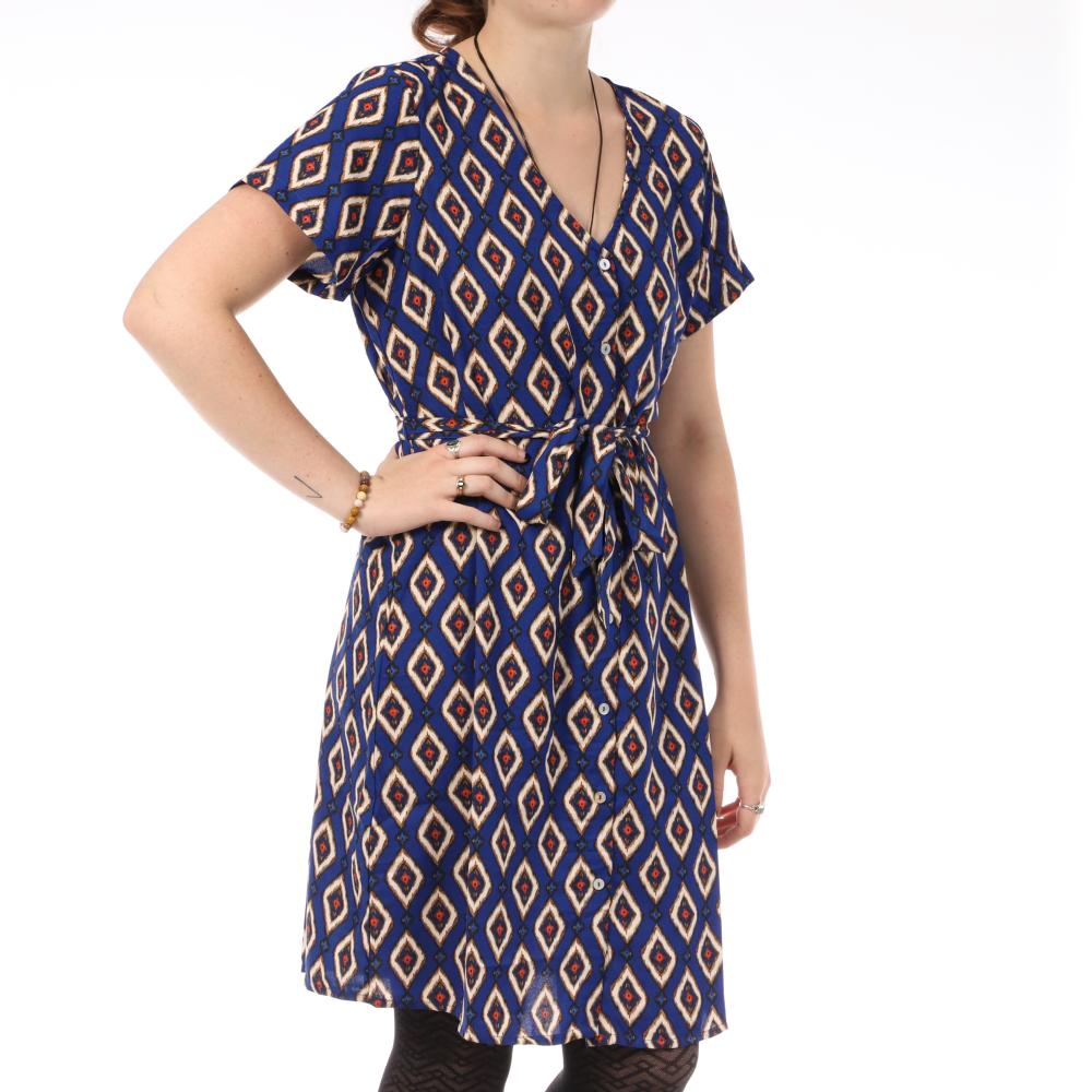 Only Robe Bleu Femme Only Leah