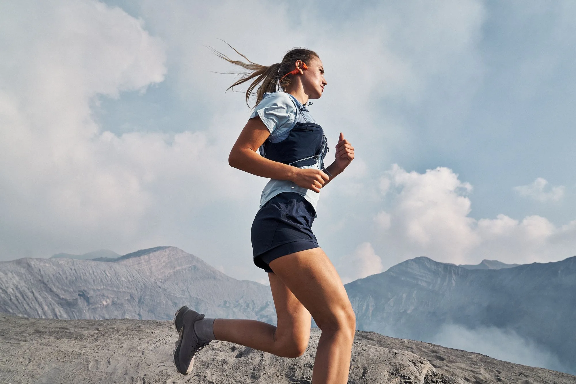 Shokz Open Run Pro 2 Orange Écouteurs Bluetooth