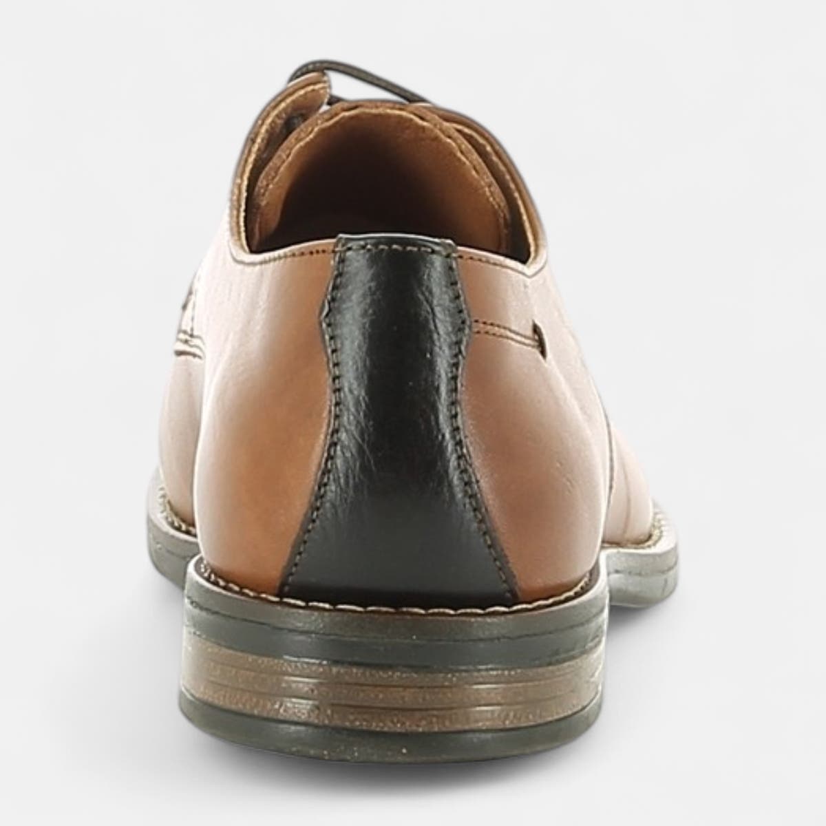 Derbies Homme en cuir cognac