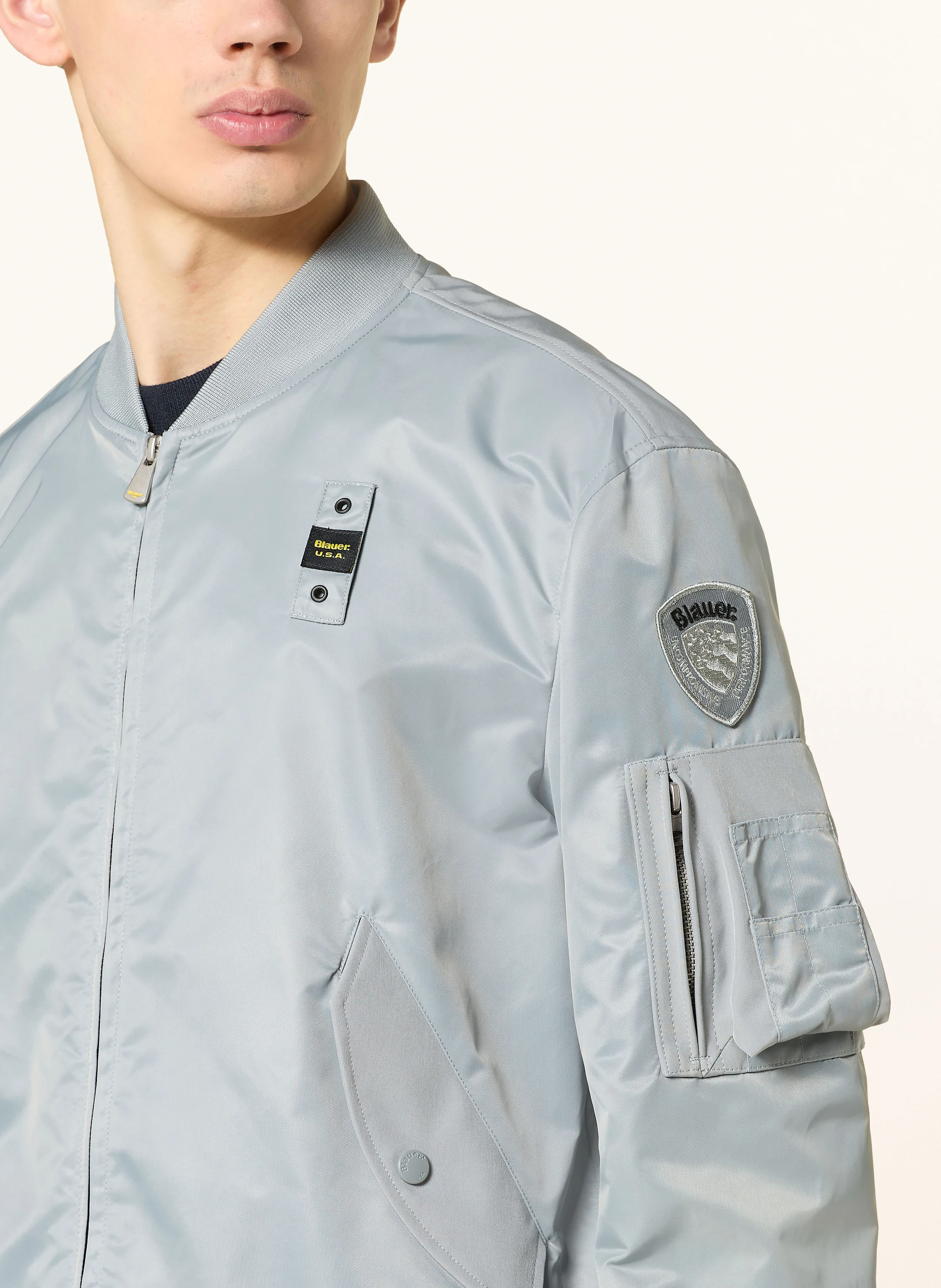 Blauer Blouson ROCKY