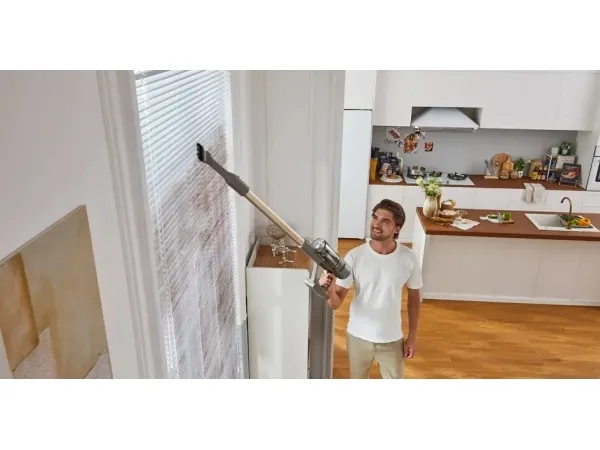 Dreame Z10, 2-i-1 stangstøvsuger, Poseløs, Beige, 0,5 L, Rektangulær, Dry