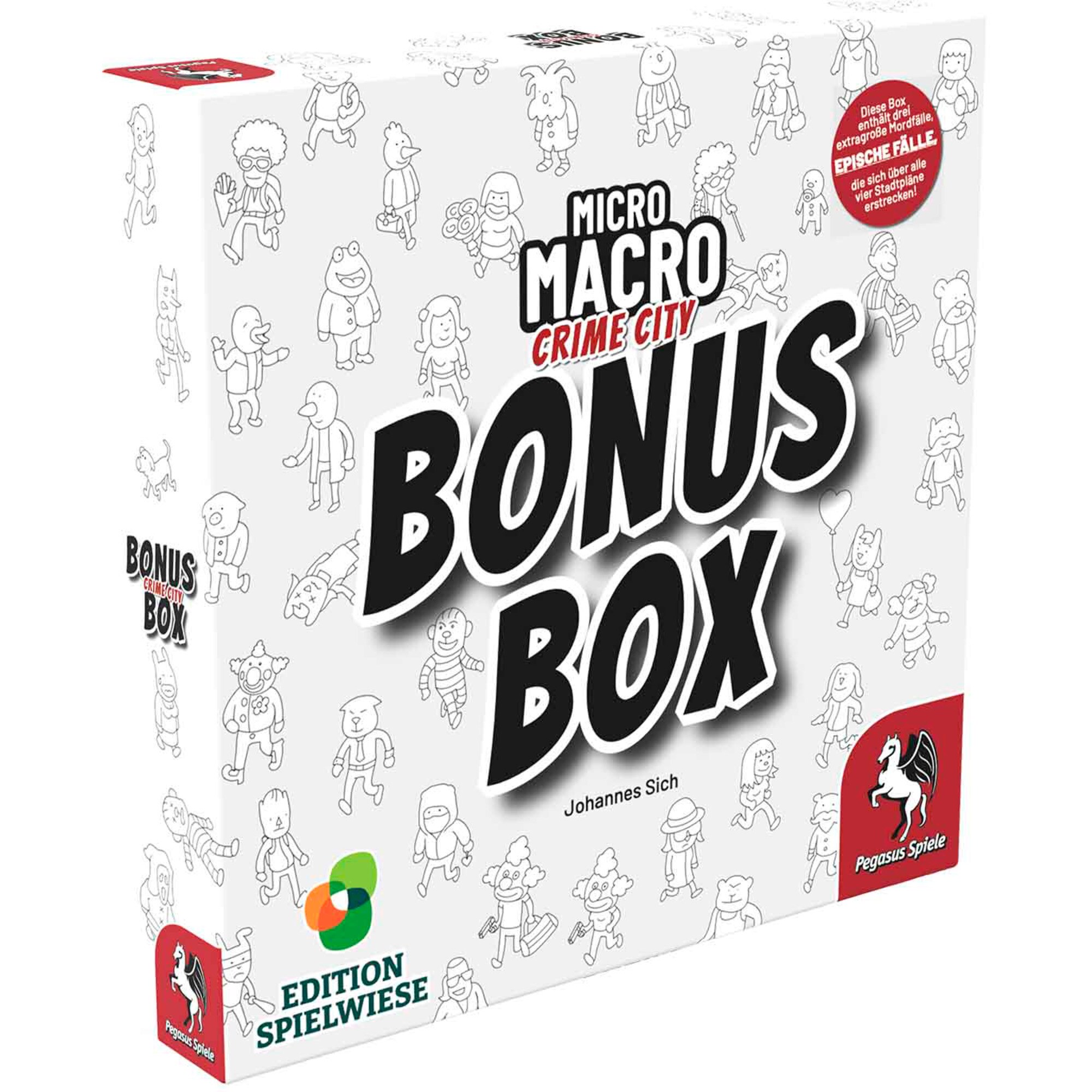 Pegasus Brettspiel MicroMacro: Crime City - Bonus Box