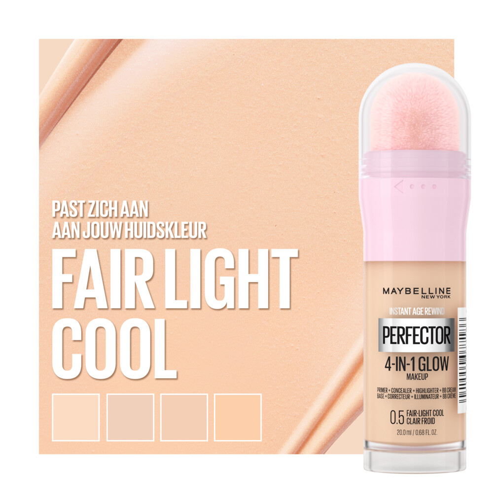 Maybelline Instant Anti-Age Perfector 4-in-1 Glow Concealer 0.5 Fair Light Cool 20 ml