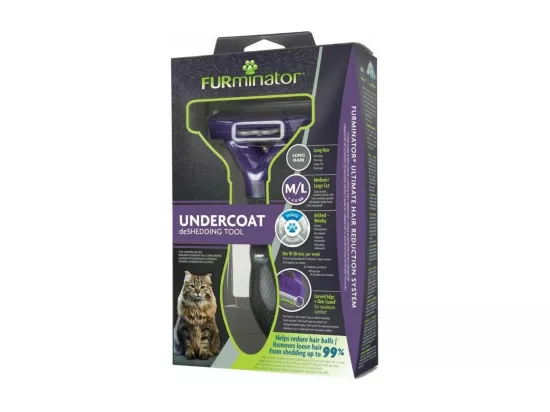 Brosse anti-poils de chat Furminator
