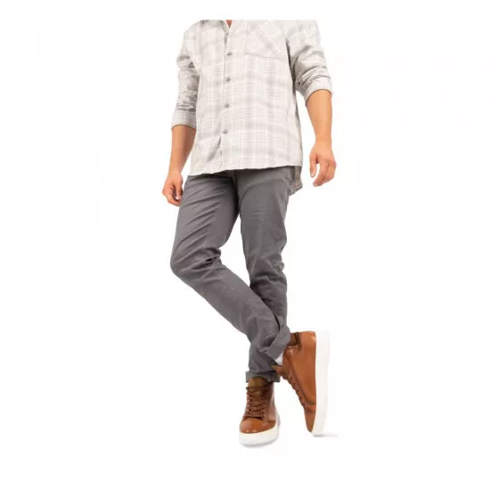Baskets COGNAC DENIM SIDE CUIR
