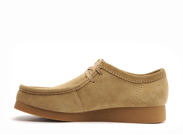 Clarks basses homme wallabeeevo beige