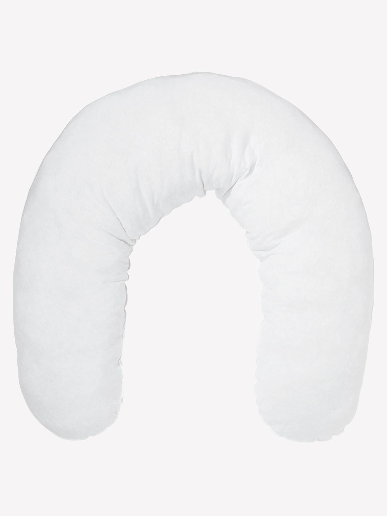 Almofada de maternidade e porta-bebê VERTBAUDET, branco