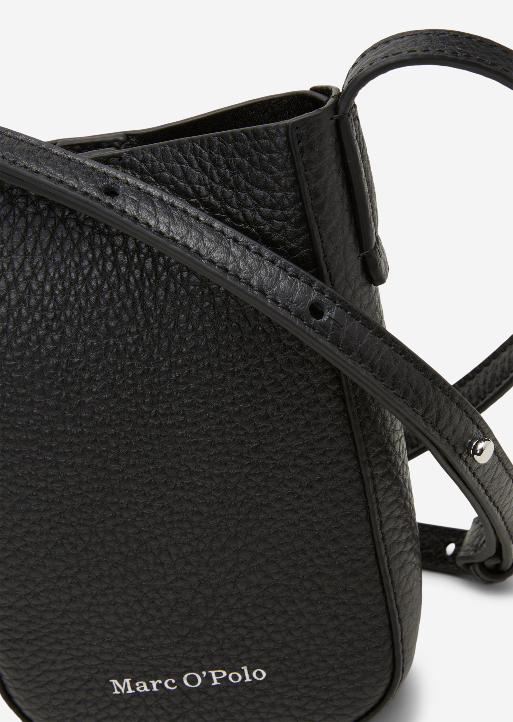 Smartphone-Tasche aus genarbtem Rindleder
