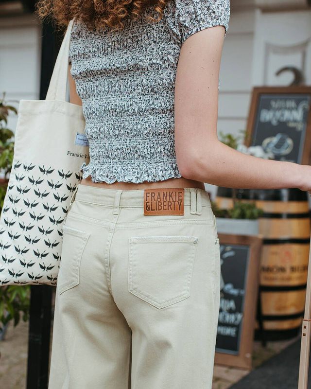 Frankie & Liberty meisjes jeans - Ecru