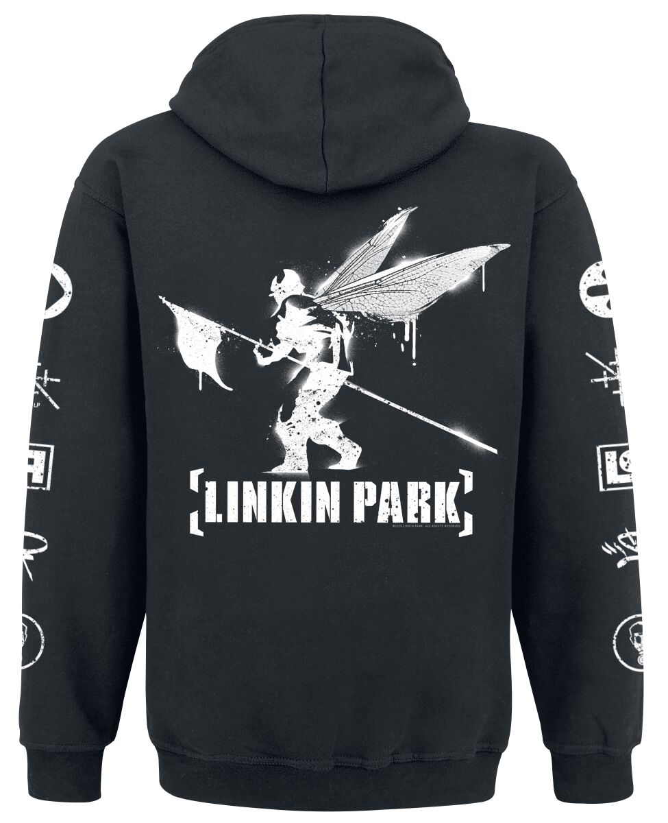 Graffiti | Linkin Park Sweat-shirt zippé à capuche
