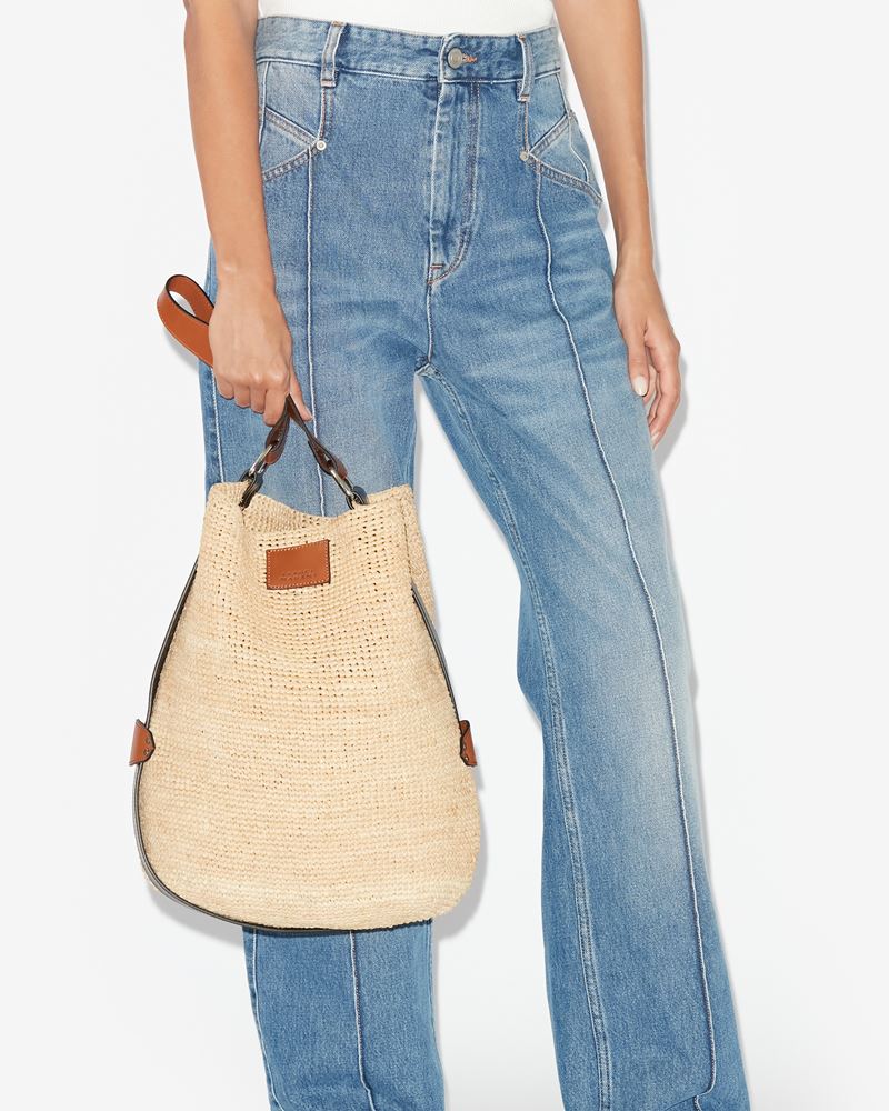 SAC SEAU EN RAFFIA BAYIA