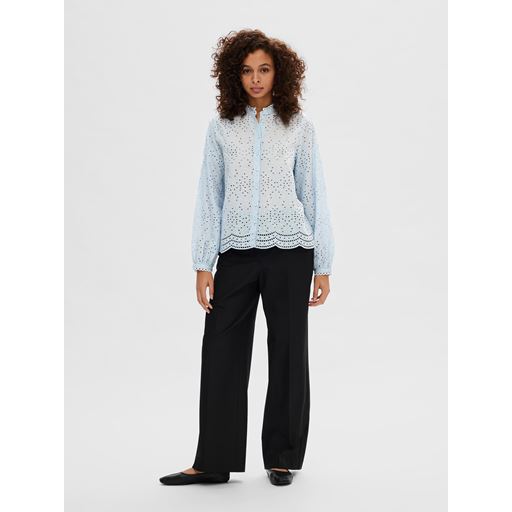 Selected Femme Tatiana Skjorte, Cashmere Blue, 42