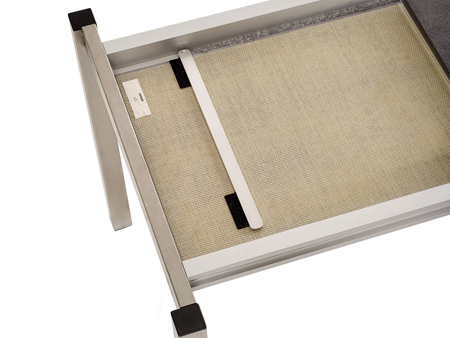 Ausziebarer Gartentisch mit Dektonplatte Dark Moon