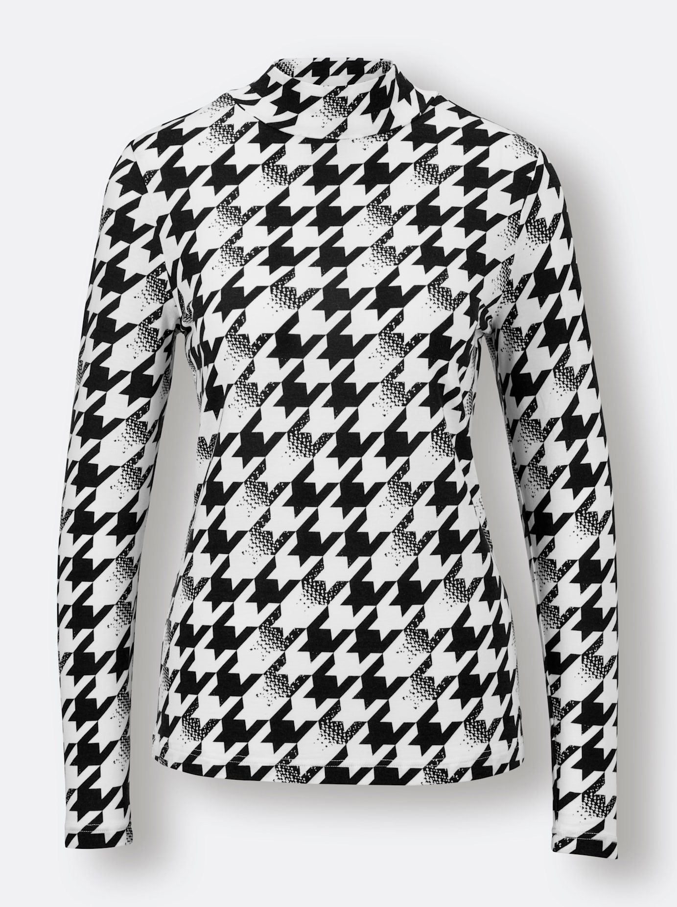 CREATION L PREMIUM Stehkragenshirt »Modal-Woll-Shirt«, 1 Stk.