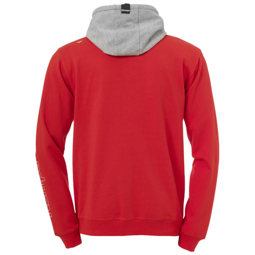 Core 2.0 Hoody Rojo/gris Oscuro Mezcla Kempa