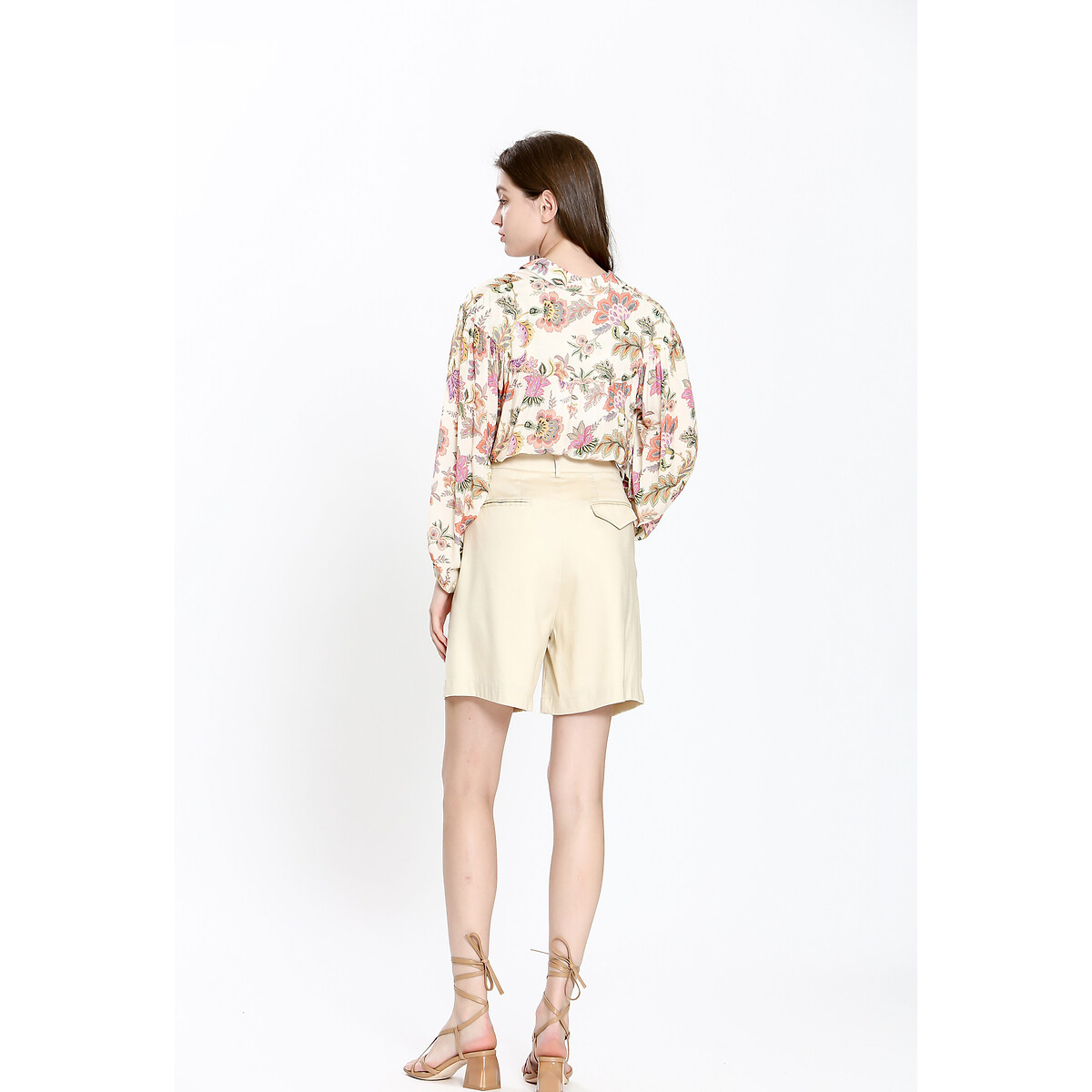 ATÉ BREVE<br>Camisa de manga comprida com estampa floral