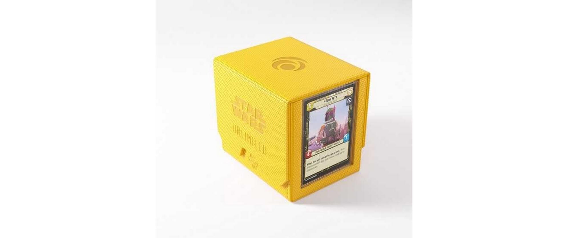 Kartenbox Star Wars: Unlimited Deck Pod gelbPremium-Deckbox