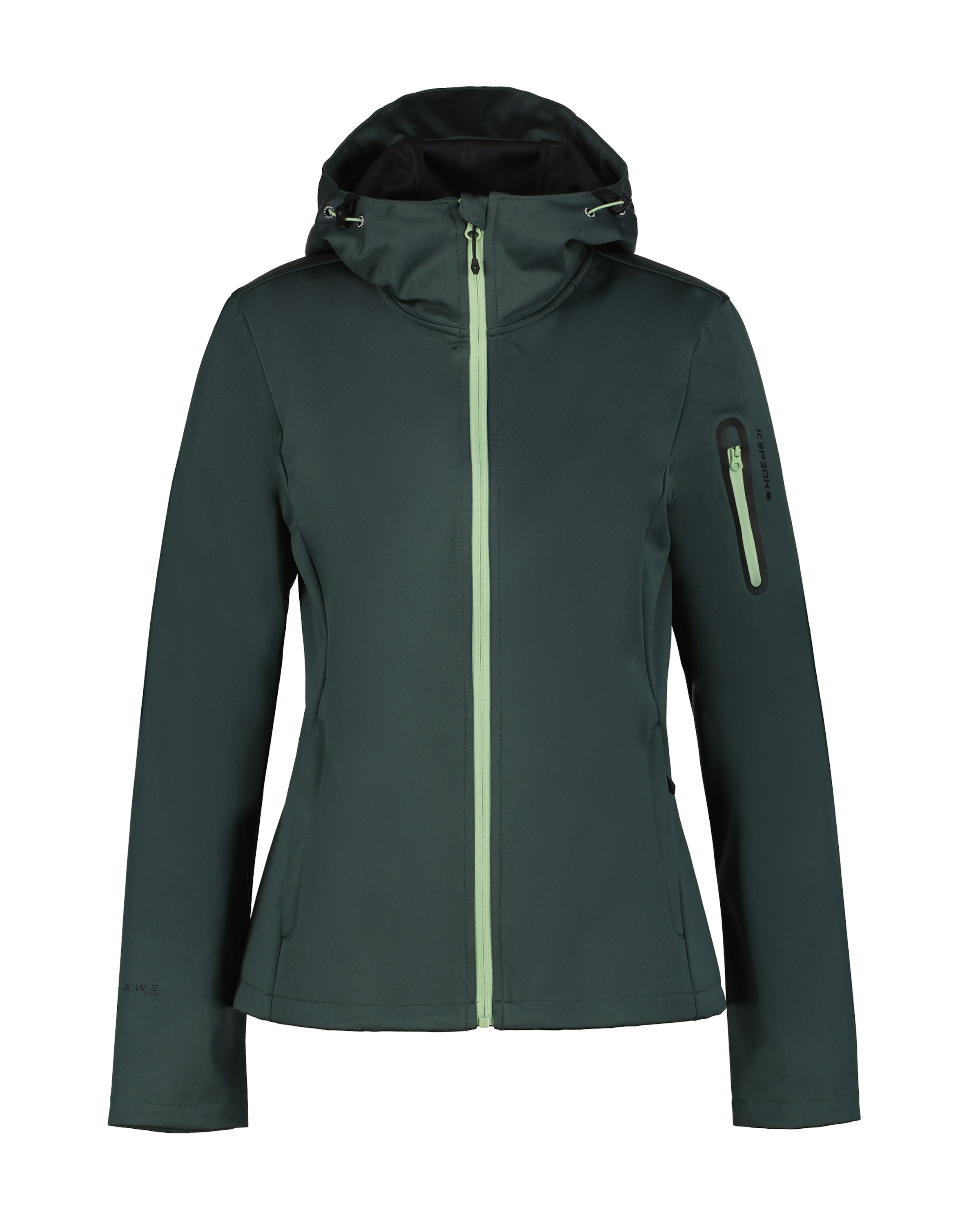 Icepeak Softshelljacke »D SOFTSHELLJACKE BRIDGEWATER« mit Kapuze