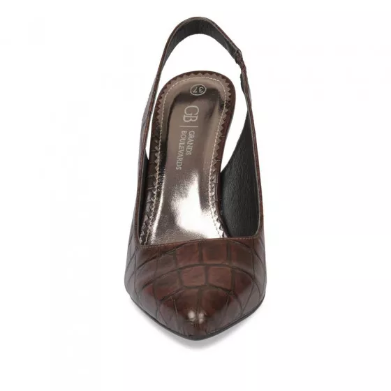 Escarpins MARRON GRANDS BOULEVARDS