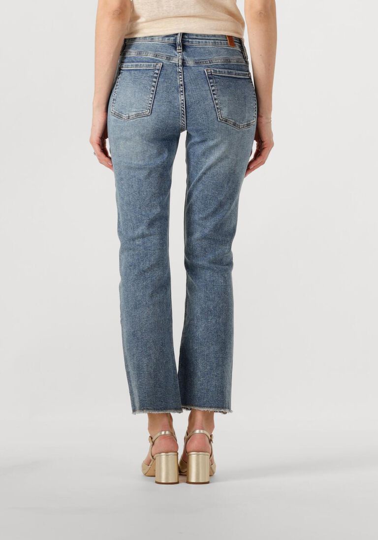 blauwe janice slim fit jeans cooper