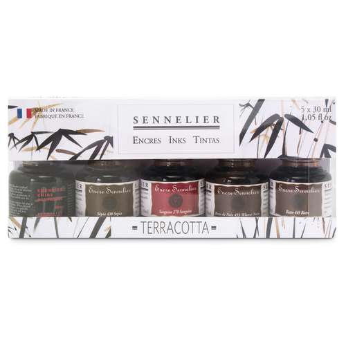 SENNELIER Schellacktusche 5er-Sets