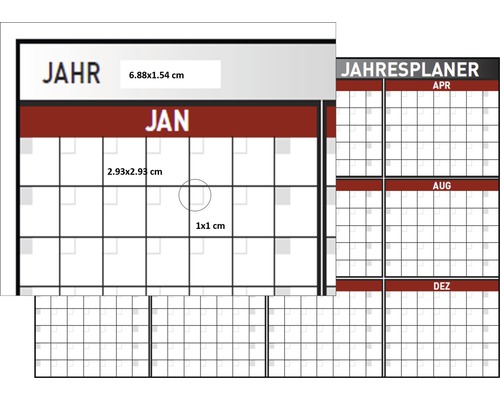 Earth jaarplanner, 12 maanden, 103x62 cm