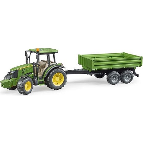John Deere 5115M med trailer