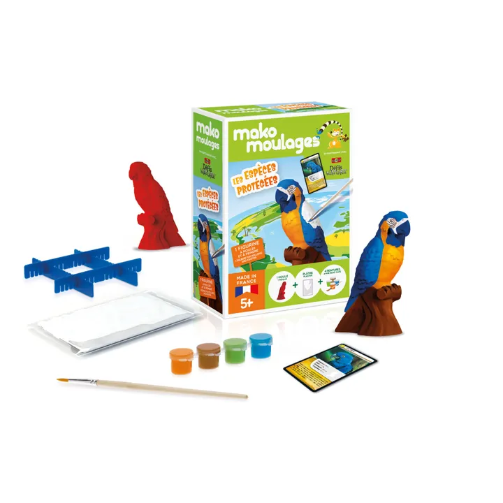 Mako Moulages Coffret Ara Bleu