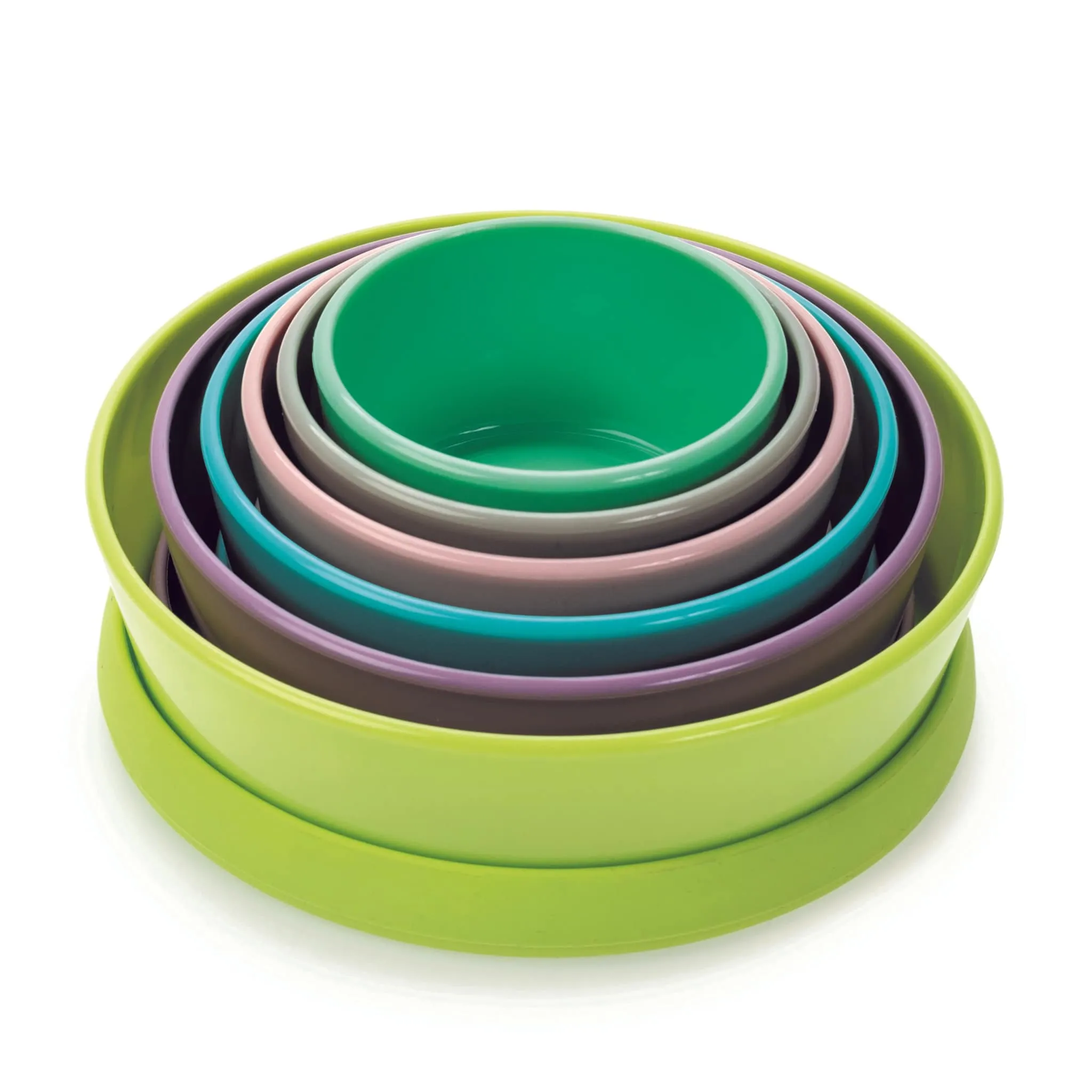Melii Ensemble Bols et Couvercles en Silicone (6)