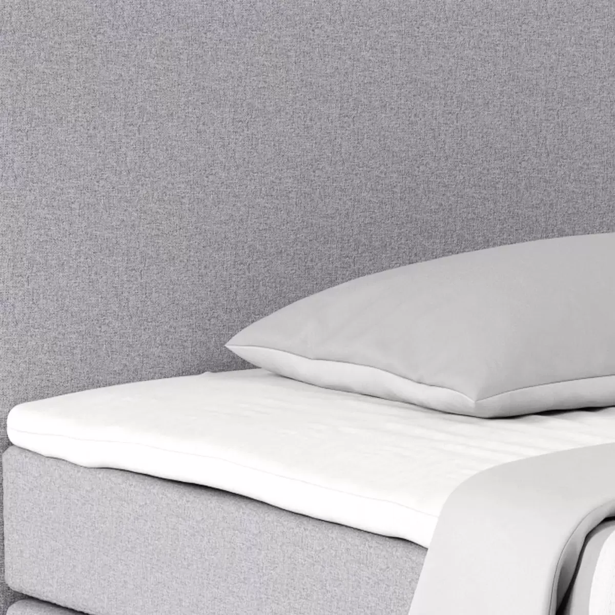 Boxspringbett Nero 140 x 200 Grau