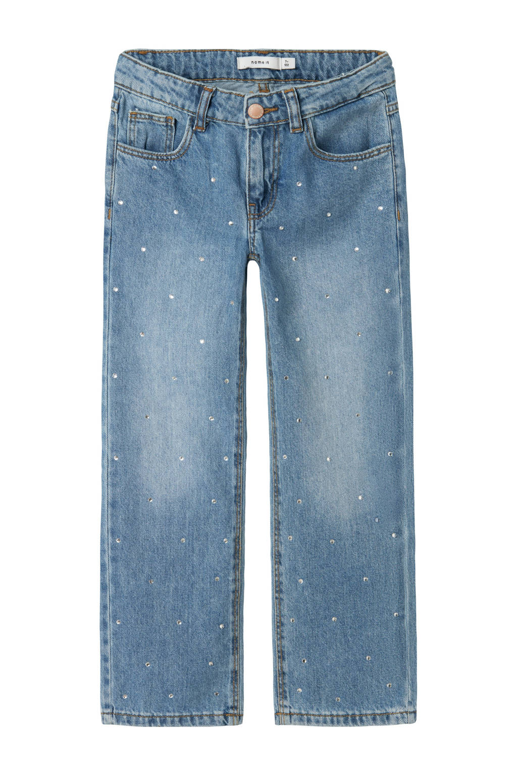 NAME IT loose fit jeans NKFROSE medium blue denim