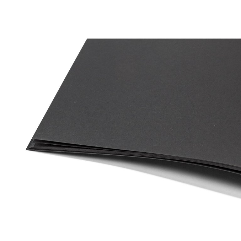 Seawhite Skizzenheft schwarz 140 g/m²