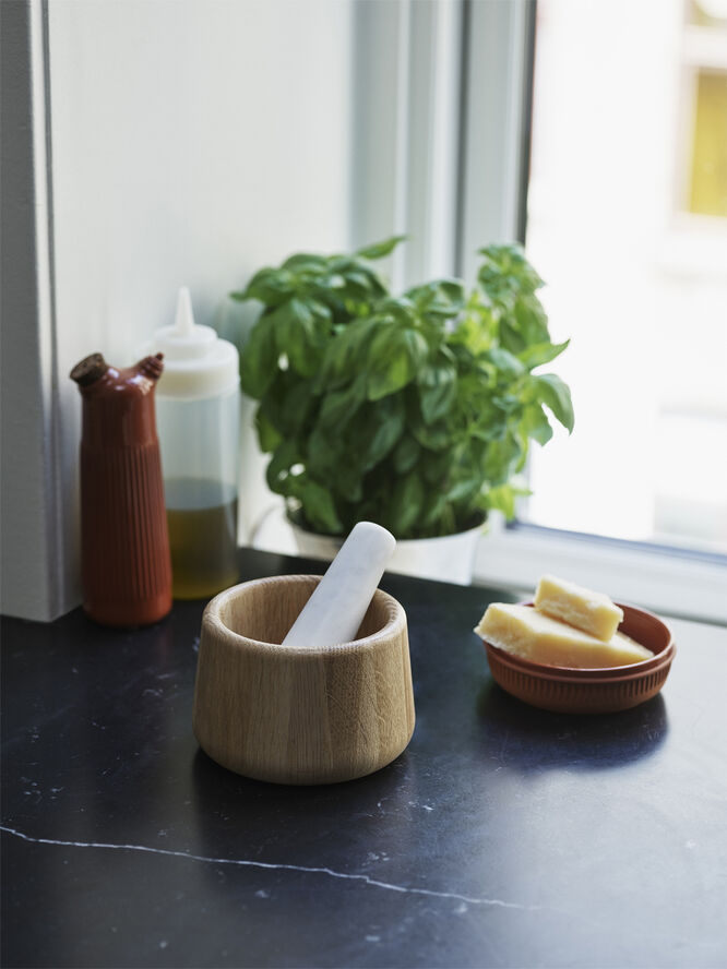 Normann Copenhagen Craft Mortar & Pestle White