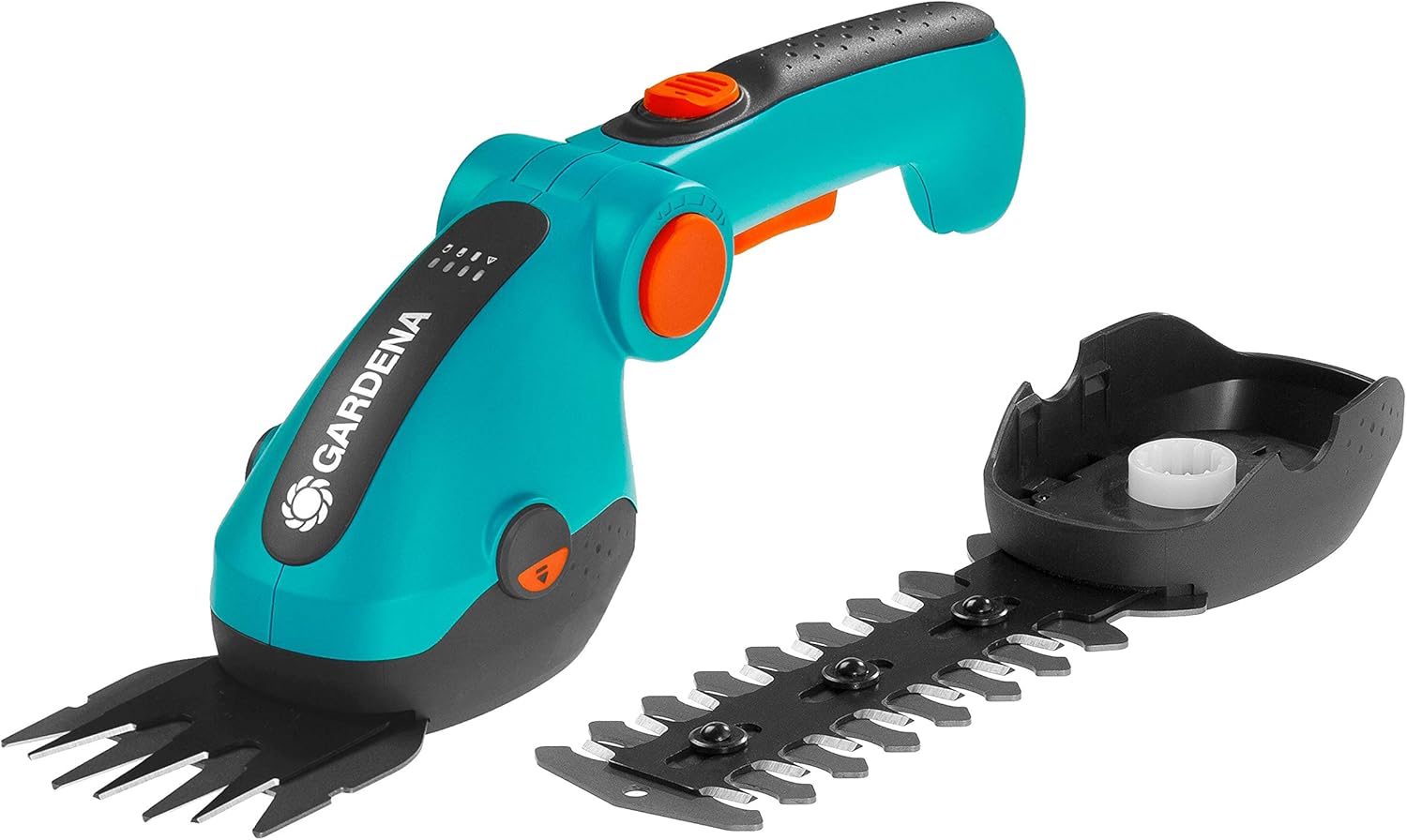 Gardena Set Akku-Gras- und Strauchschere ComfortCut Li: Grasschere mit Komfortgriff für präzisen, komfortablen Rasenkanten- und Formschnitt (9857-20)