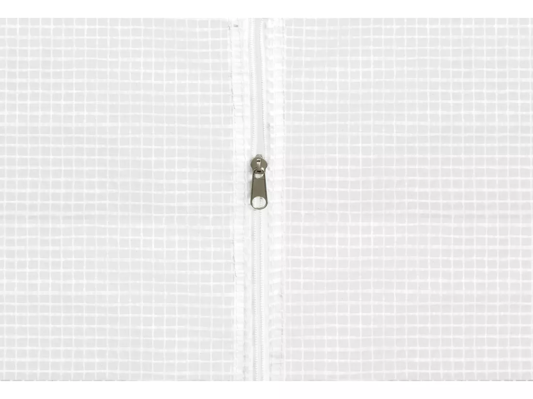 Couverture de rechange pour serre tunnel avec porte 18 m² - L300 x l600 x H200 cm - Blanc - ALOCASIA