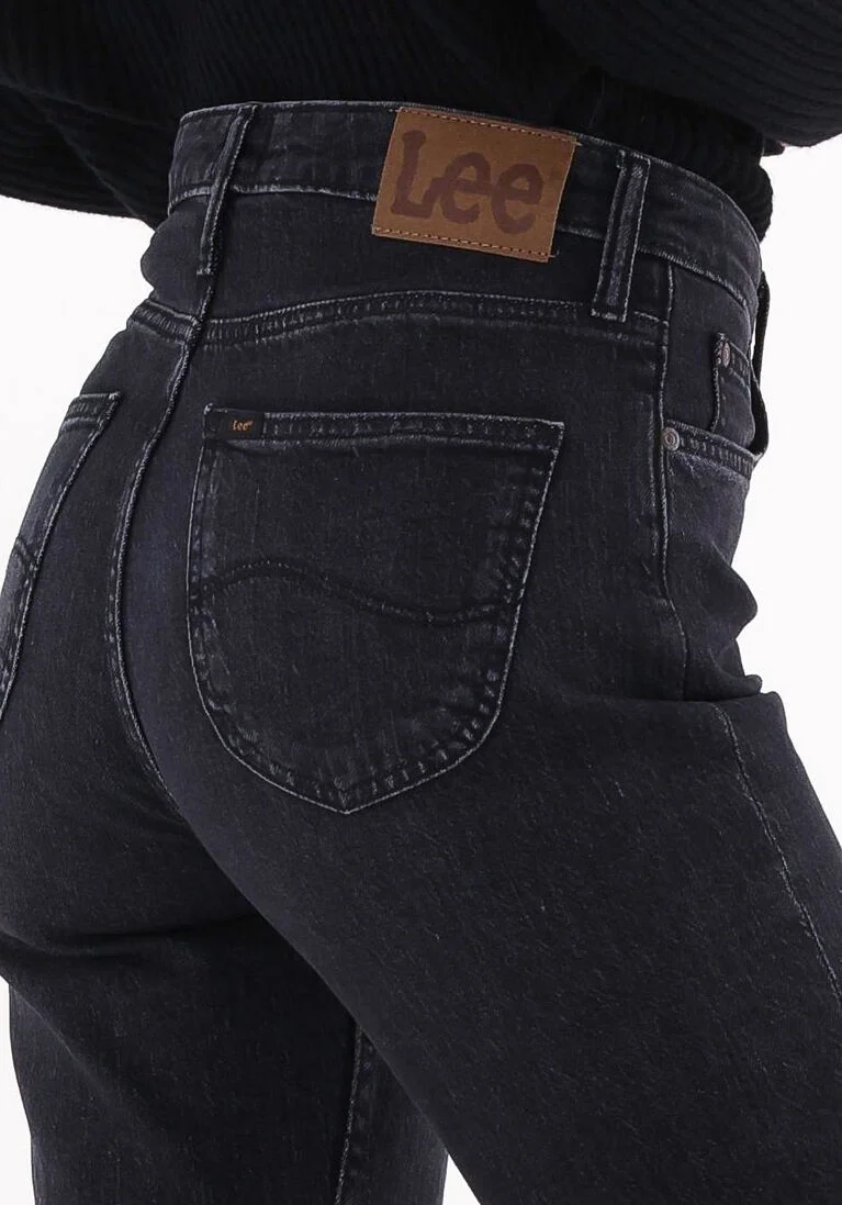 LEE zwarte lee straight leg jeans carol