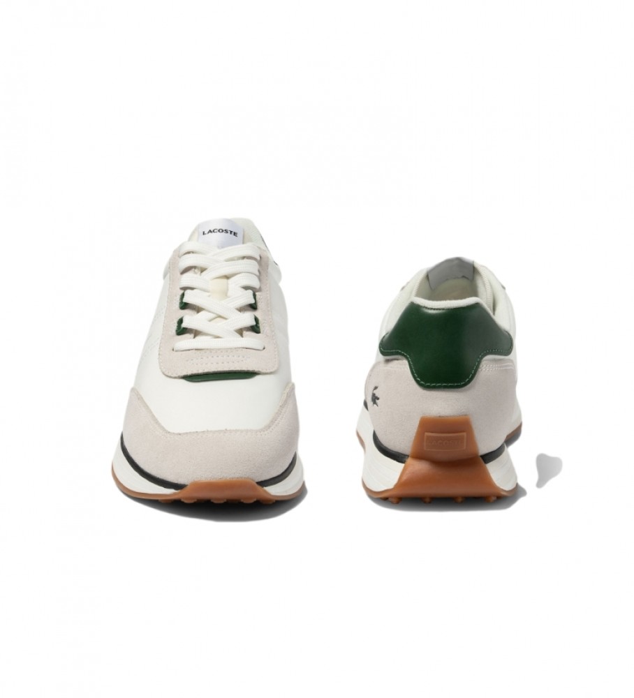 Tênis Lacoste L-Spin em tecido branco