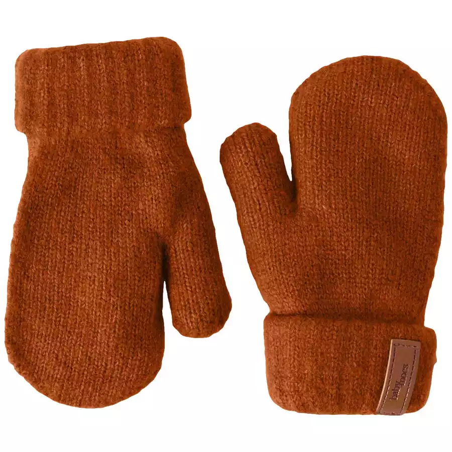 BabyMocs Handschuhe Vegan rot