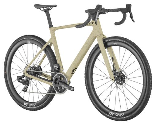 Vélo de Gravel Scott Addict Gravel 10 Sram Force eTap AXS 12V 700 mm Vert Beige