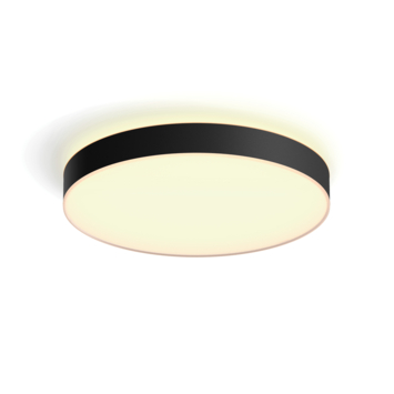 Philips Hue plafondlamp Enrave zwart 55 cm