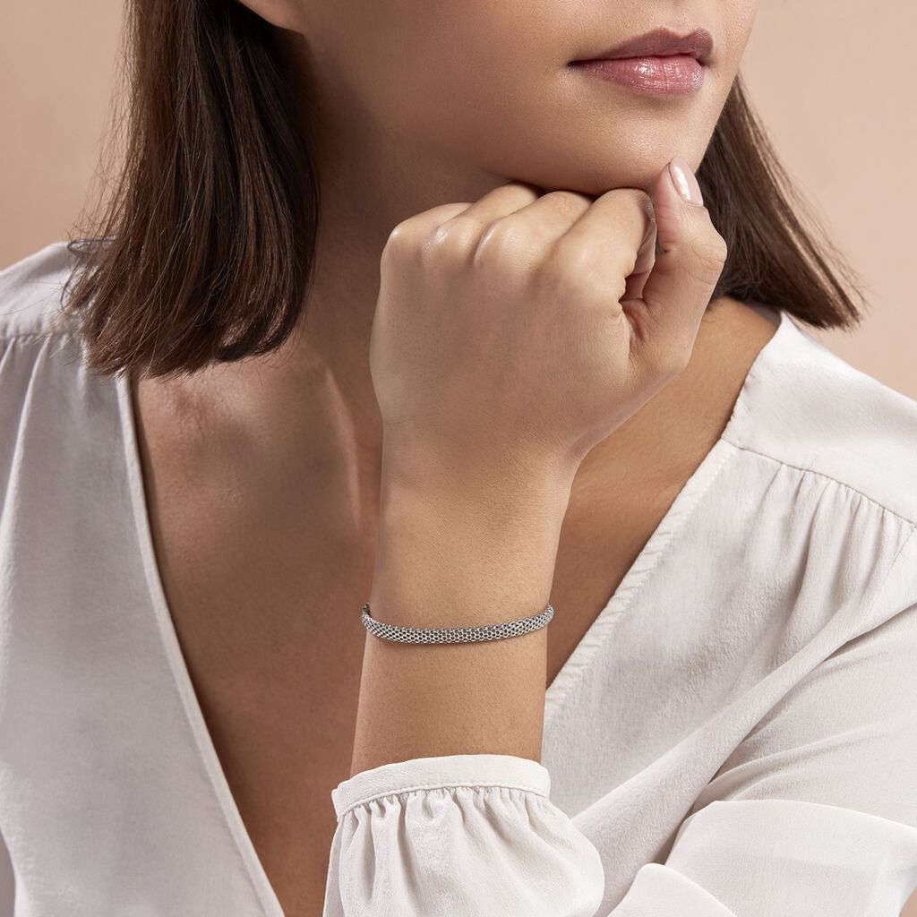 Bracelet Christine Argent Blanc
