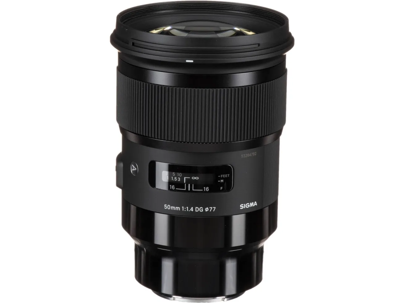 Sigma Art - Objektiv - 50 mm - f/1.4 DG HSM - Sony E-mount - for Sony Cinema Line; a VLOGCAM; a1; a1 II; a6700; a7 IV; a7C; a7C II; a7CR; a7R V; a9 III