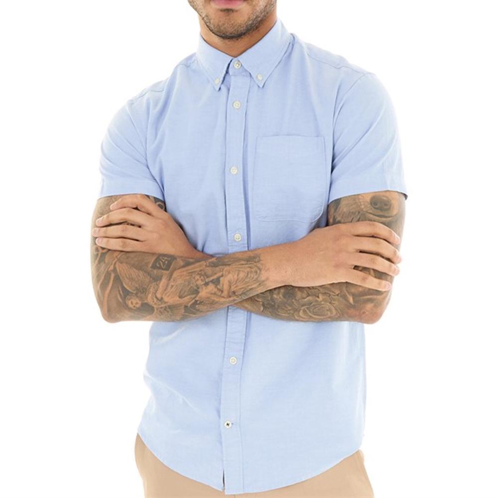 Jack & Jones Chemise Manches Longues Bleu Homme Jack & Jones Hoxford
